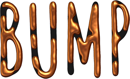 Text bump effect