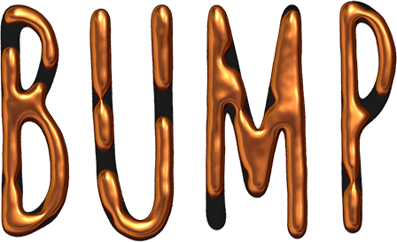 Text bump effect