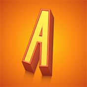 3D typography
