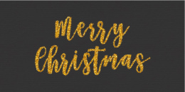 Holiday lettering