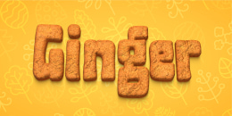 Cookie text design
