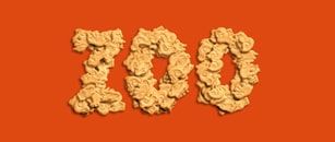 Animal crackers typography