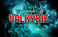 Wolfensein game title text effect.