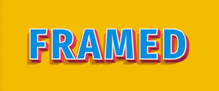3D text graphics.