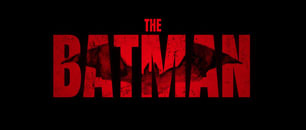 The Batman movie title typography replica.