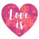 Love is photo card