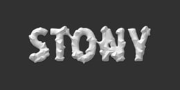 Stone typography