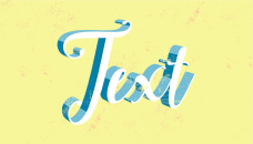 Vintage calligraphy 