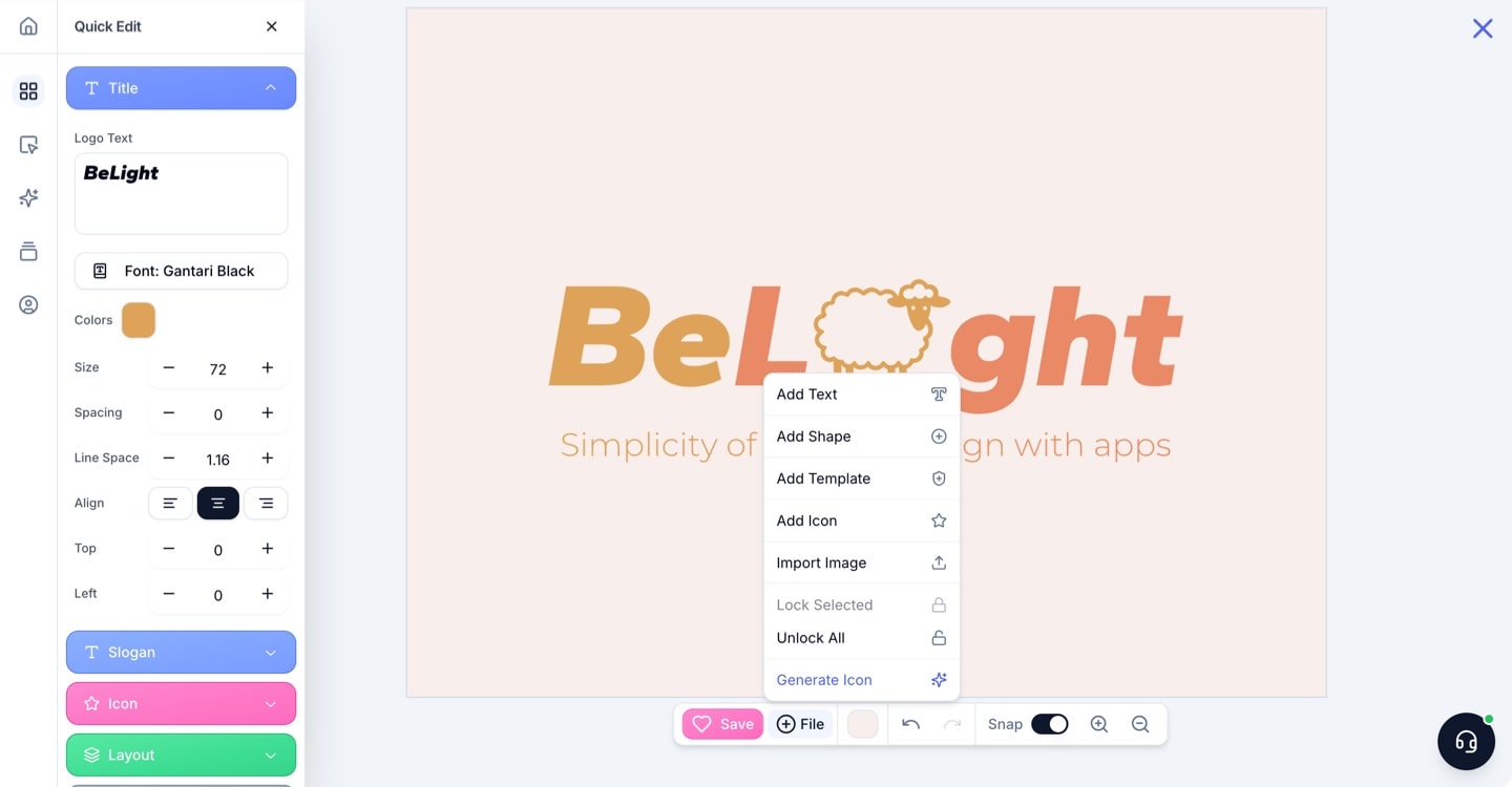 Branding designed in Brandmark AI logo maker.