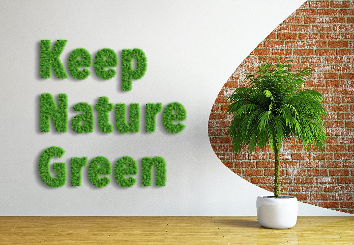 Environmental design created in Art Text.