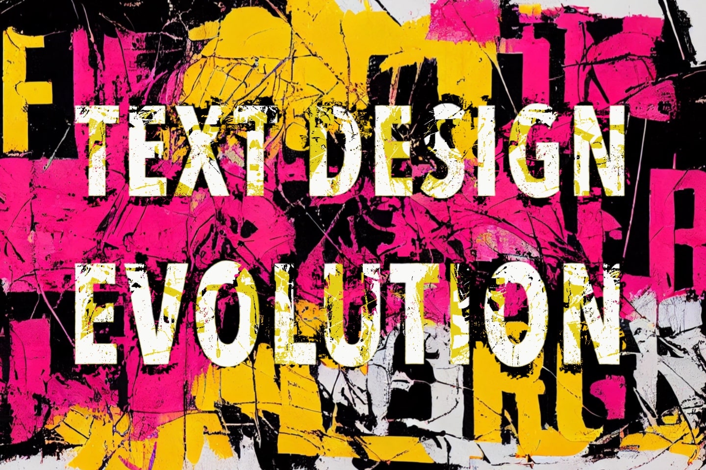 Graffiti text design sample.