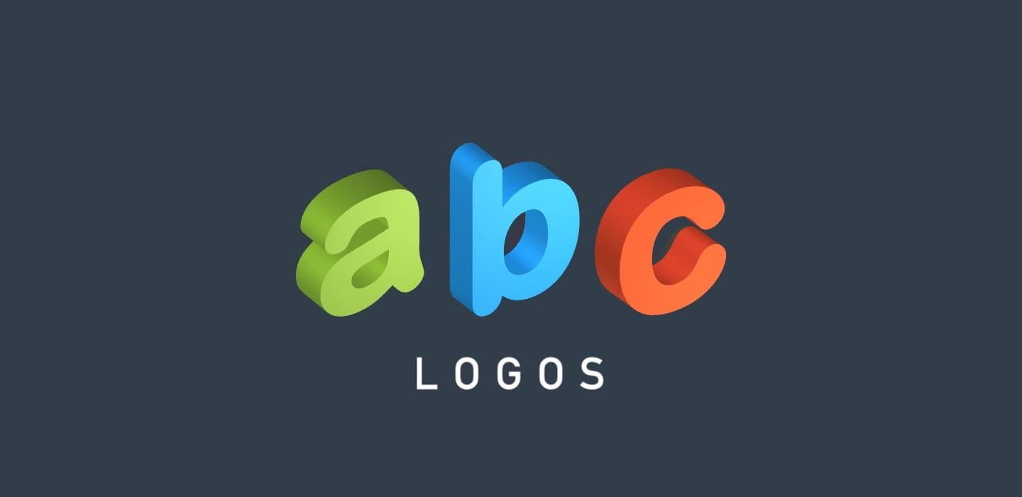 Isometric logo design.