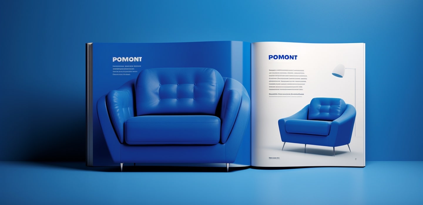Classic Blue color of 2020 in product design.