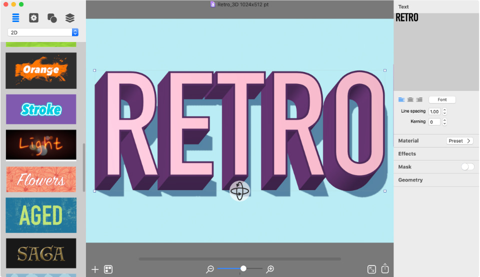 Creating 3D Text