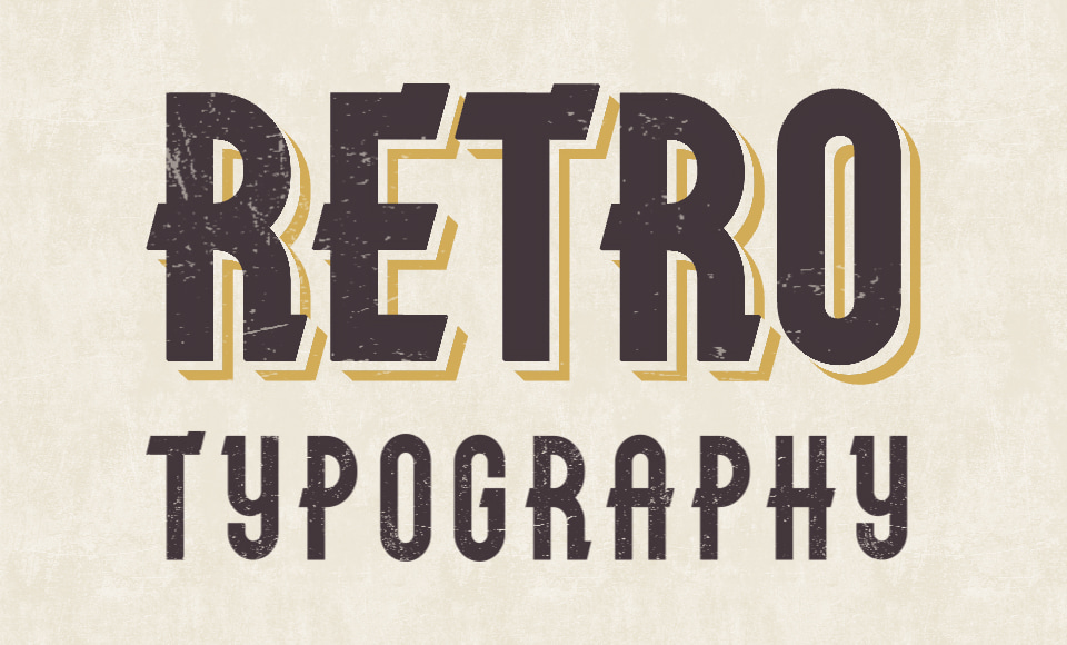 Retro Typography