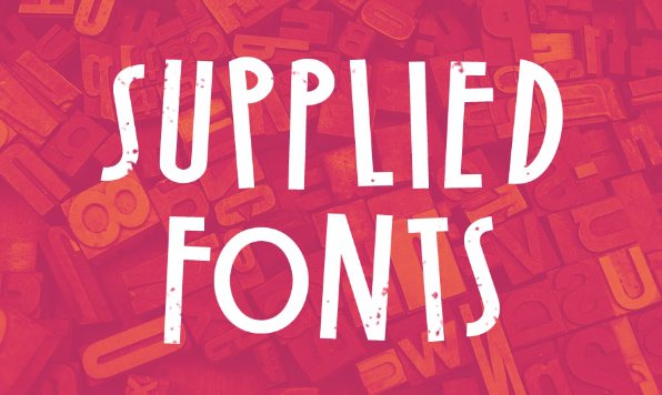 100 Additional Fonts