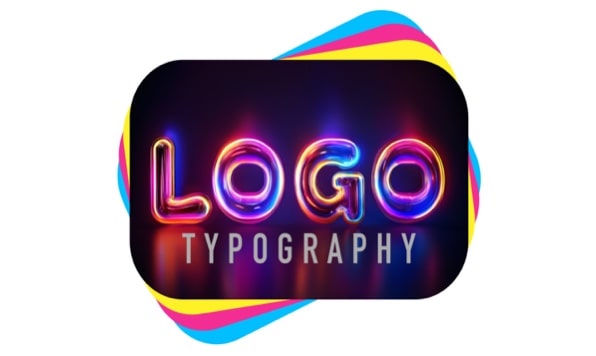 Creative typography and logo design.