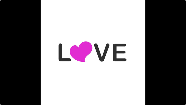 Love logo example.