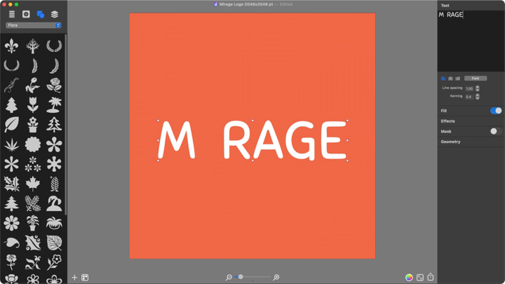 Mirage hotel logo no i.