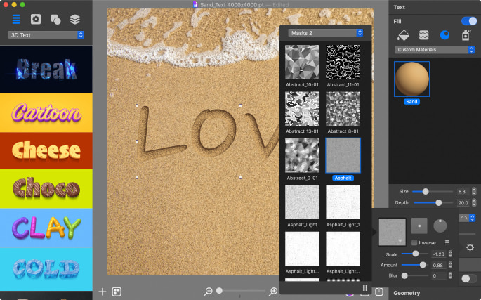Customizing Shading Material bump map