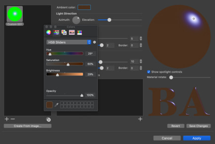 Setting up Ambient color
