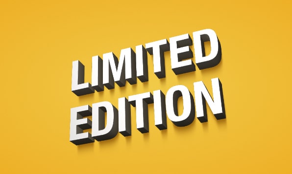 3D text animation