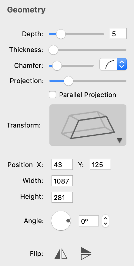 Geometry tools