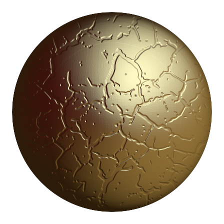 Object with bump map applied